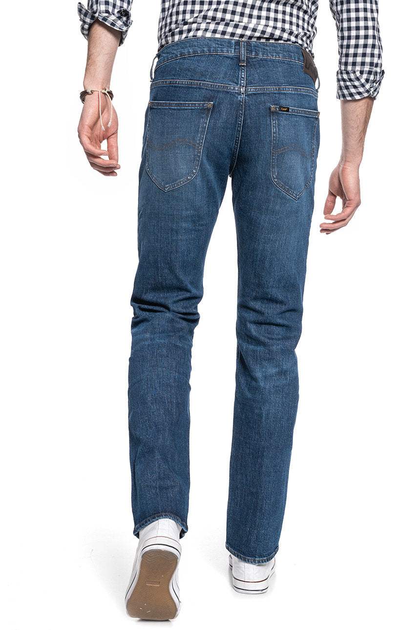 LEE DAREN MĘSKIE SPODNIE JEANSOWE REGULAR STRAIGHT L707KNDD 112118219