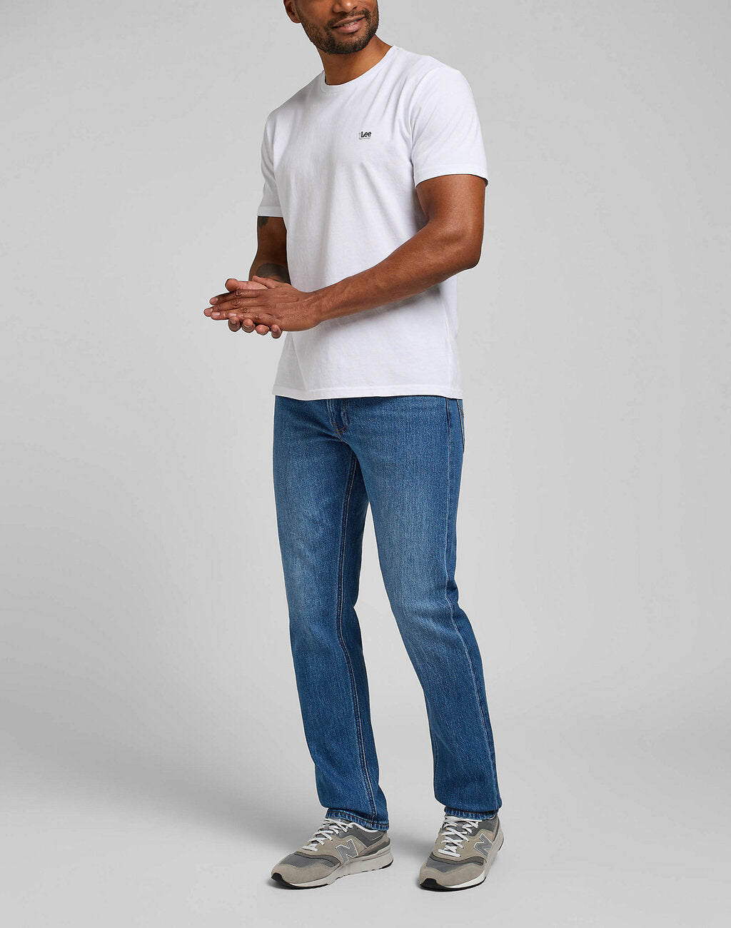 Spodnie Jeansowe Męskie Lee Daren Zip Fly Azure L707MWFW 112322222