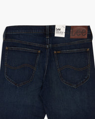 Lee Daren Zip Fly Męskie Spodnie Jeansowe Dark Pool L707DHAN 112331016