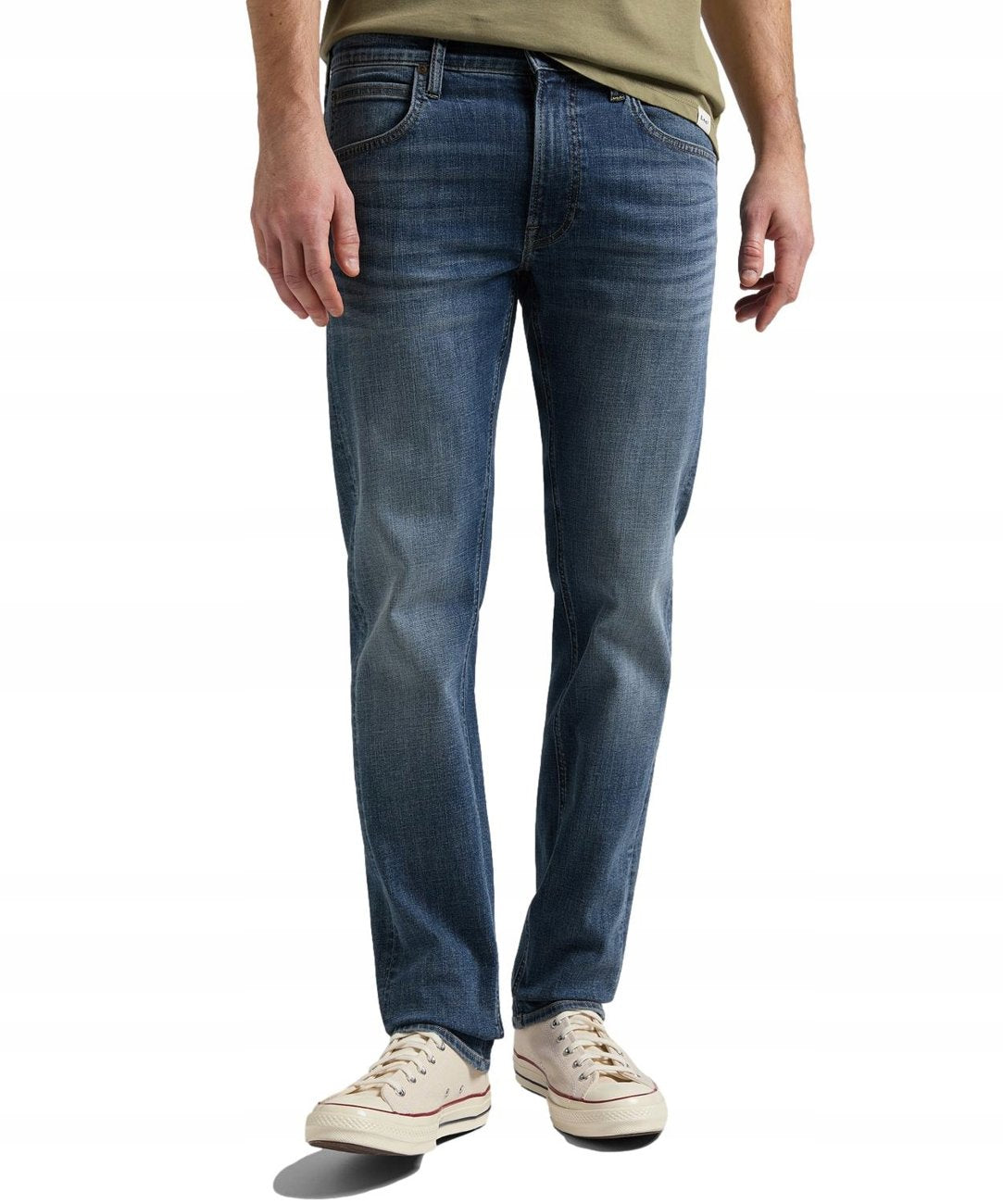 LEE DAREN ZIP FLY MĘSKIE SPODNIE JEANSOWE DK VISUAL CODY L707NLUC 112145464