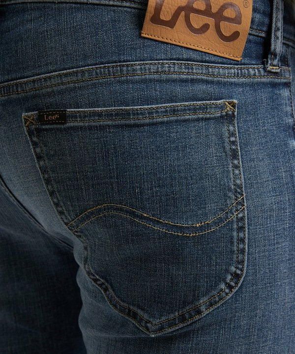 LEE DAREN ZIP FLY MĘSKIE SPODNIE JEANSOWE DK VISUAL CODY L707NLUC 112145464