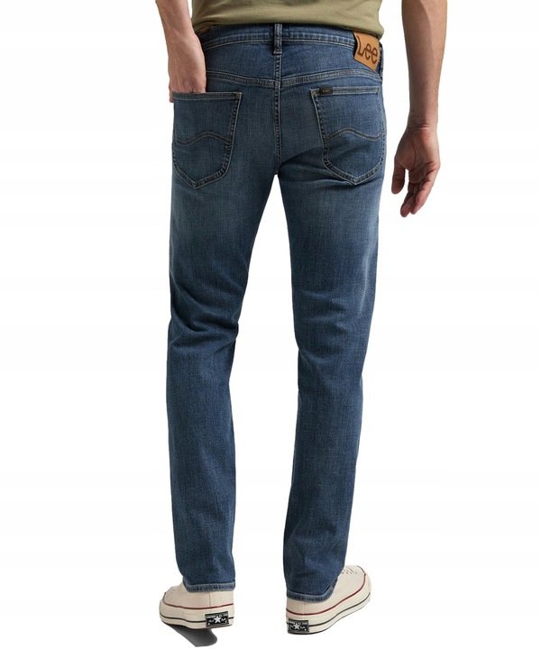LEE DAREN ZIP FLY MĘSKIE SPODNIE JEANSOWE DK VISUAL CODY L707NLUC 112145464