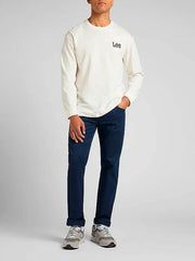 Lee Daren Zip Fly Męskie Spodnie Jeansowe Black Iris L707AW11 112321588