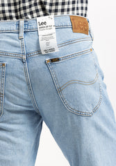 Lee Daren Zip Fly Męskie Spodnie Jeansowe Blue Sky Light L707ICC25 112331697