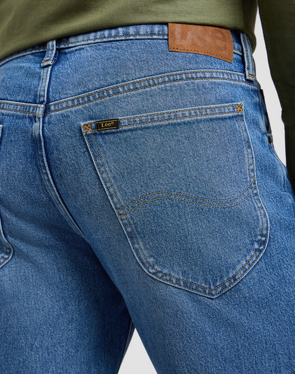 Lee Daren Zip Fly Męskie Spodnie Jeansowe Jeansy Dżinsy Chill Out  112349214 L707016067