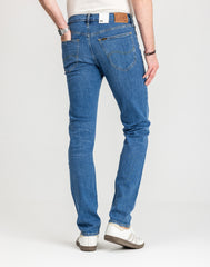 Męskie Spodnie Jeanoswe Lee Daren Zip Fly Dark Freeport L707PXGQ 112140688