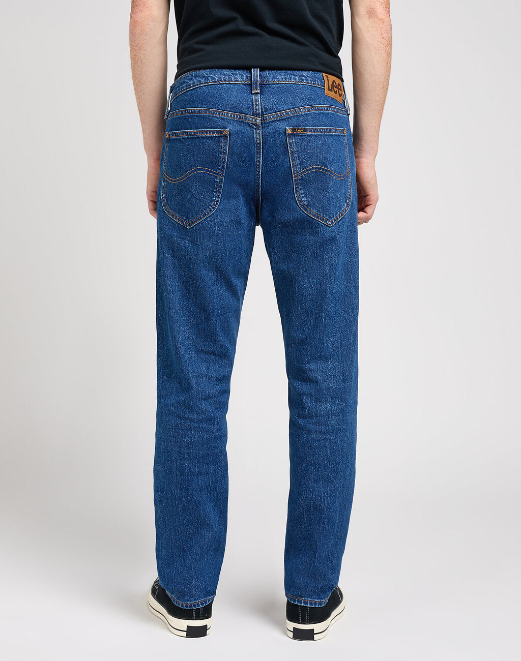 Lee Daren Zip Fly Męskie Spodnie Jeansowe Jeansy Dżinsy Dark Skye 112350159 L707016189