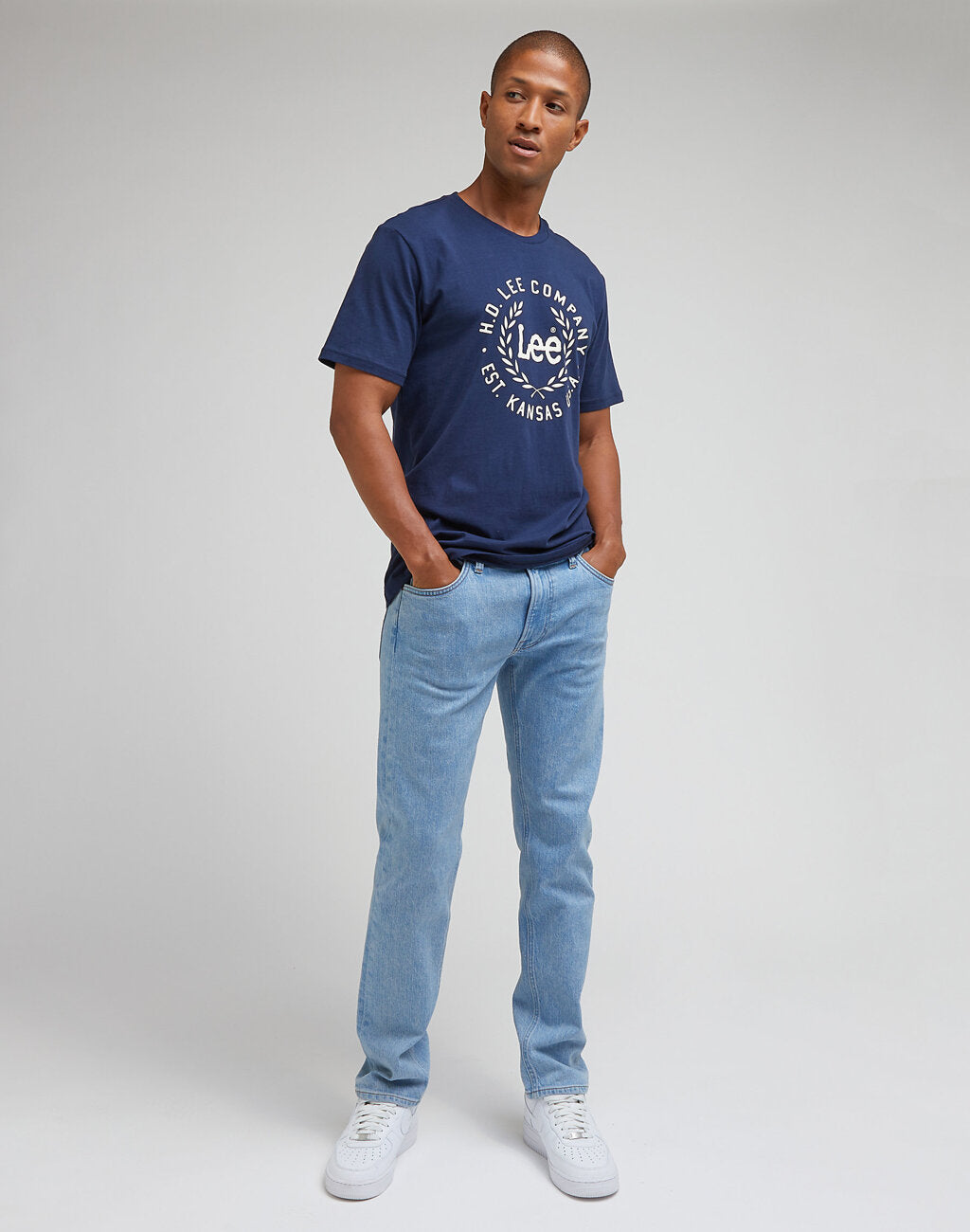 Spodnie Jeansowe Męskie Lee Daren Zip Fly Electric Dreams 112342274 L707015728