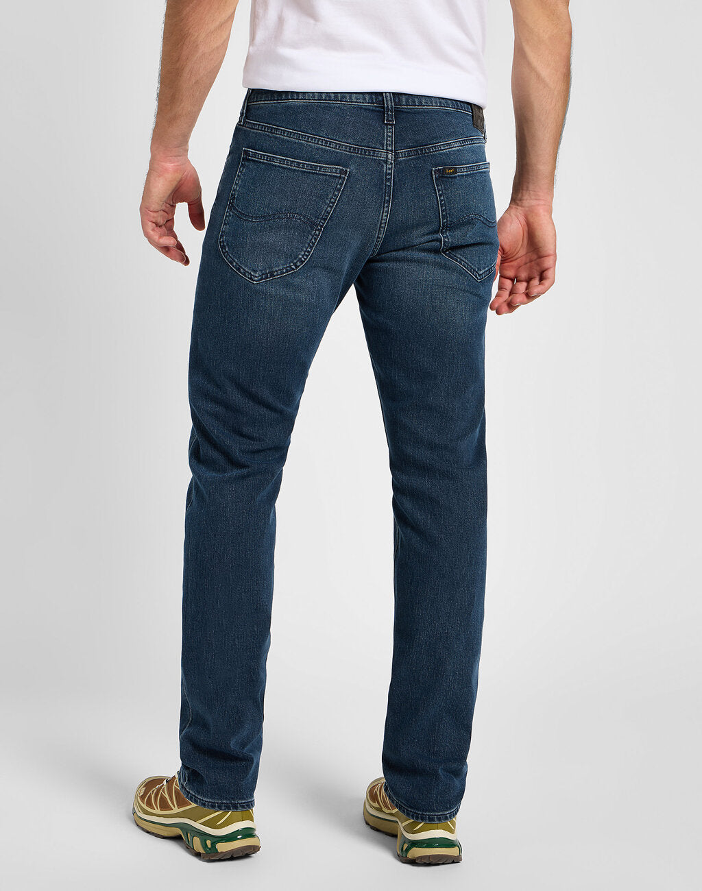 Lee Męskie Spodnie Jeansowe Daren Zip Fly Holland Blue 112355807 L707008586