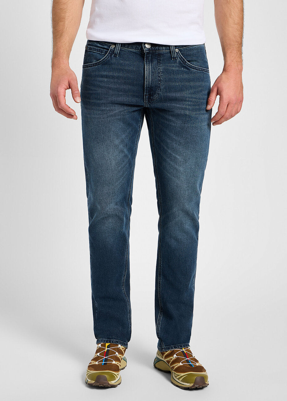 Lee Męskie Spodnie Jeansowe Daren Zip Fly Holland Blue 112355807 L707008586