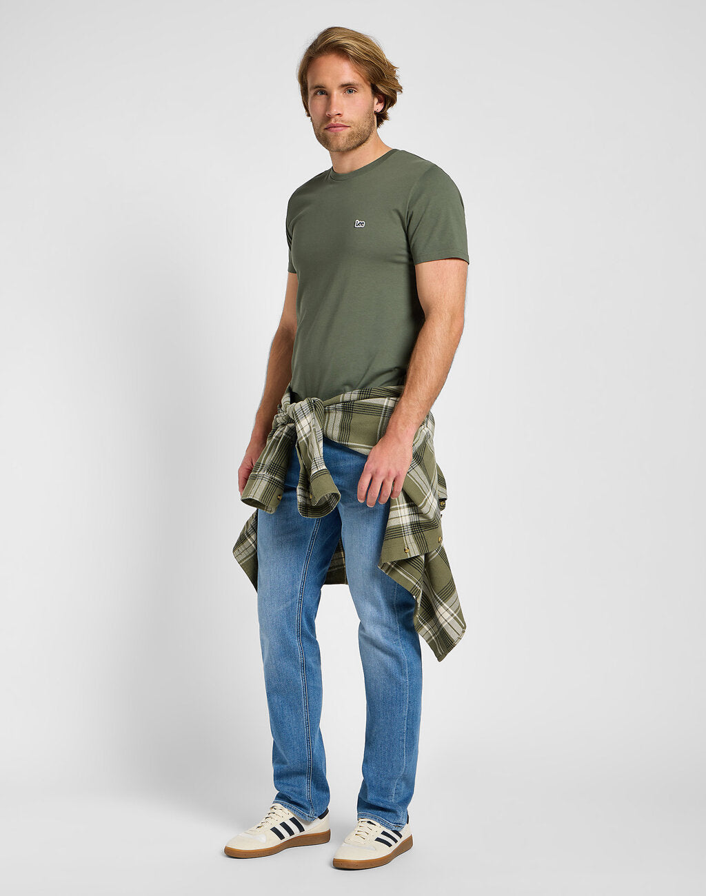 Lee Męskie Spodnie Jeansowe Daren Zip Fly Northern Indigo 112355809 L707008596
