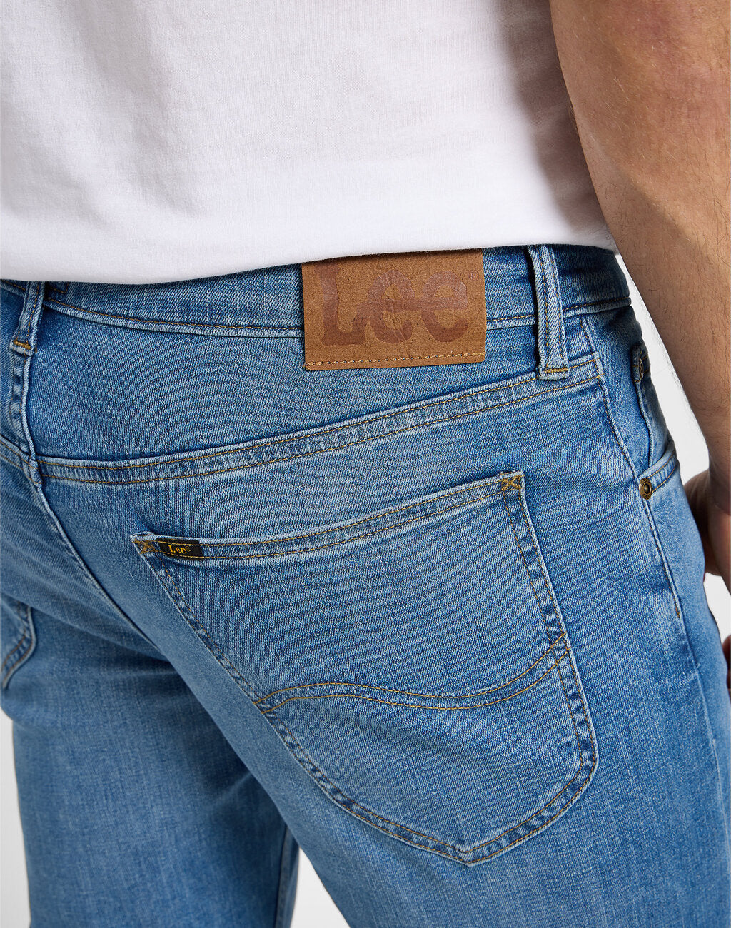 Lee Męskie Spodnie Jeansowe Daren Zip Fly Northern Indigo 112355809 L707008596
