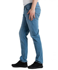 Lee Daren Zip Fly Męskie Spodnie Jeansowe Fresh Mid Worn In L707SQC50 112328807