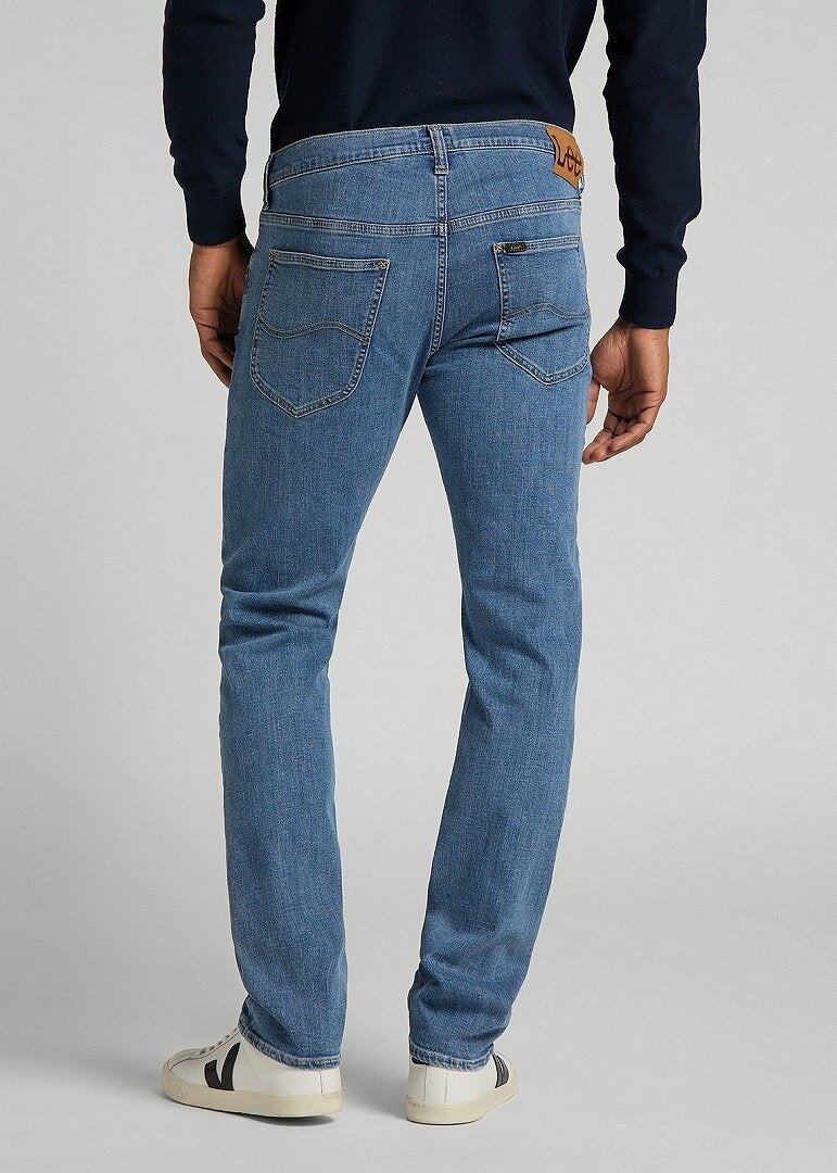 LEE DAREN ZIP FLY MĘSKIE SPODNIE JEANSOWE JEANSY LIGHT STONE L707NL66 112118291