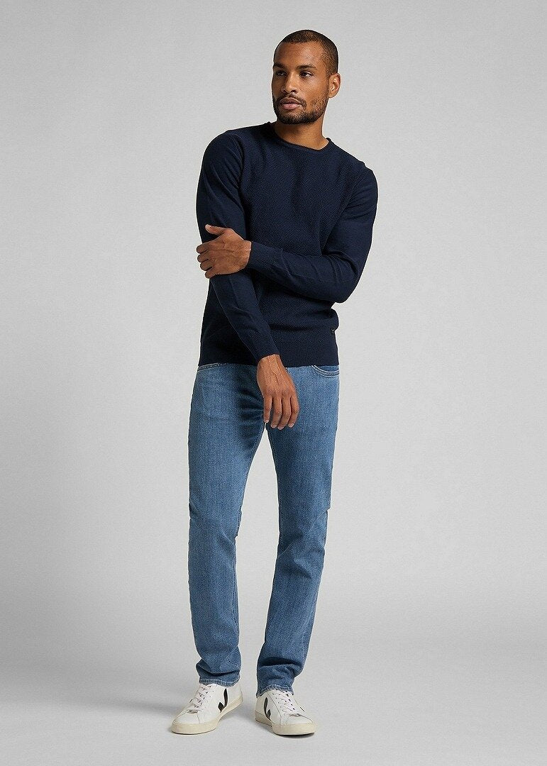 LEE DAREN ZIP FLY MĘSKIE SPODNIE JEANSOWE JEANSY LIGHT STONE L707NL66 112118291
