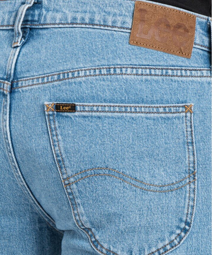Lee Daren Zip Fly Męskie Spodnie Jeansowe Ocean Mid L707MWC01 112331703