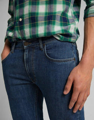 LEE DAREN ZIP FLY MĘSKIE SPODNIE JEANSOWE JEANSY USED AQUIN L707NLWL 112118300