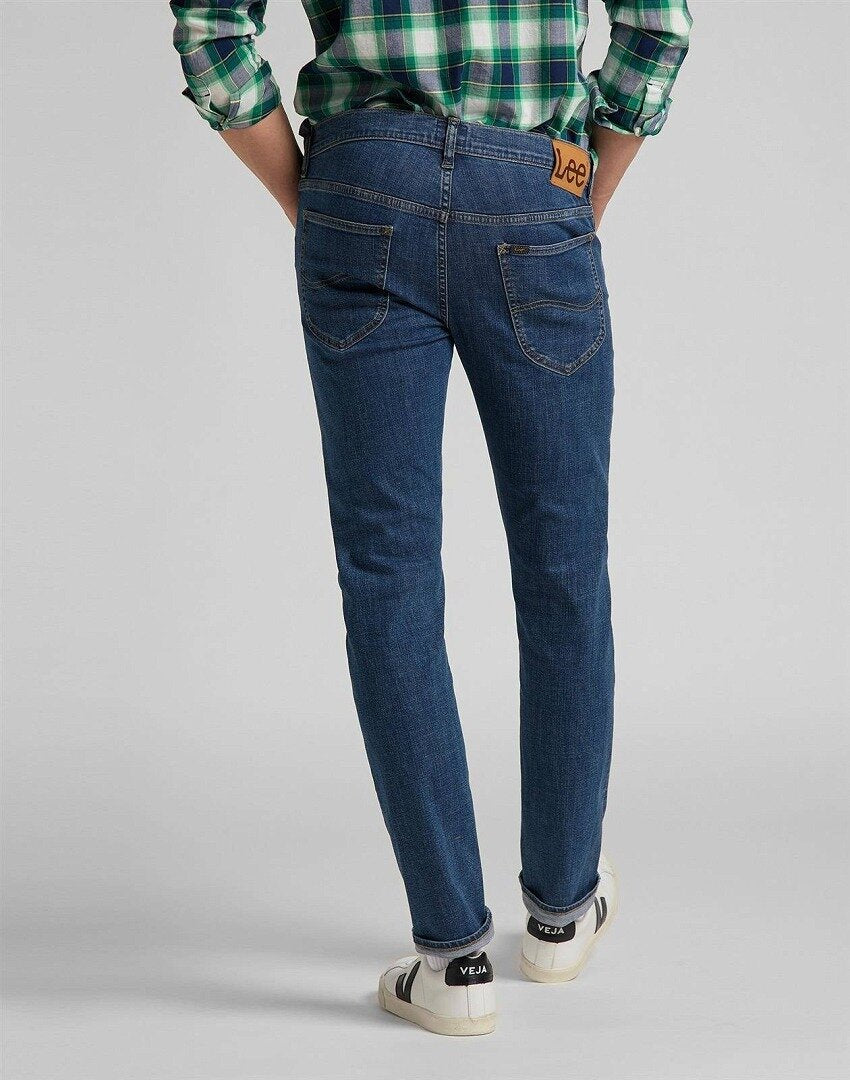 LEE DAREN ZIP FLY MĘSKIE SPODNIE JEANSOWE JEANSY USED AQUIN L707NLWL 112118300