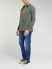 Lee Daren Zip Fly Męskie Spodnie Jeansowe Worn In L707IAC18 112331693