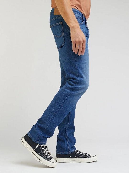 Lee Daren Zip Fly Męskie Spodnie Jeansowe Worn In L707IAC18 112331693