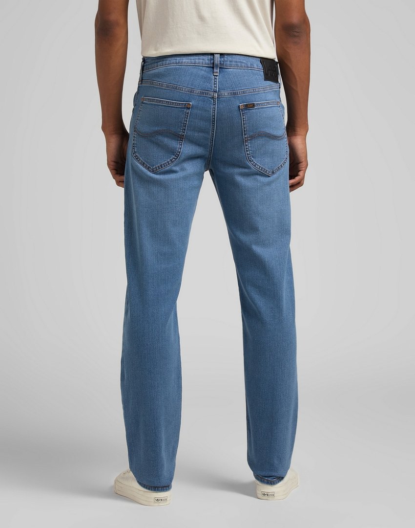 LEE DAREN ZIP FLY MĘSKIE SPODNIE JEANSOWE LIGHT WORN L707SQBH 112319362