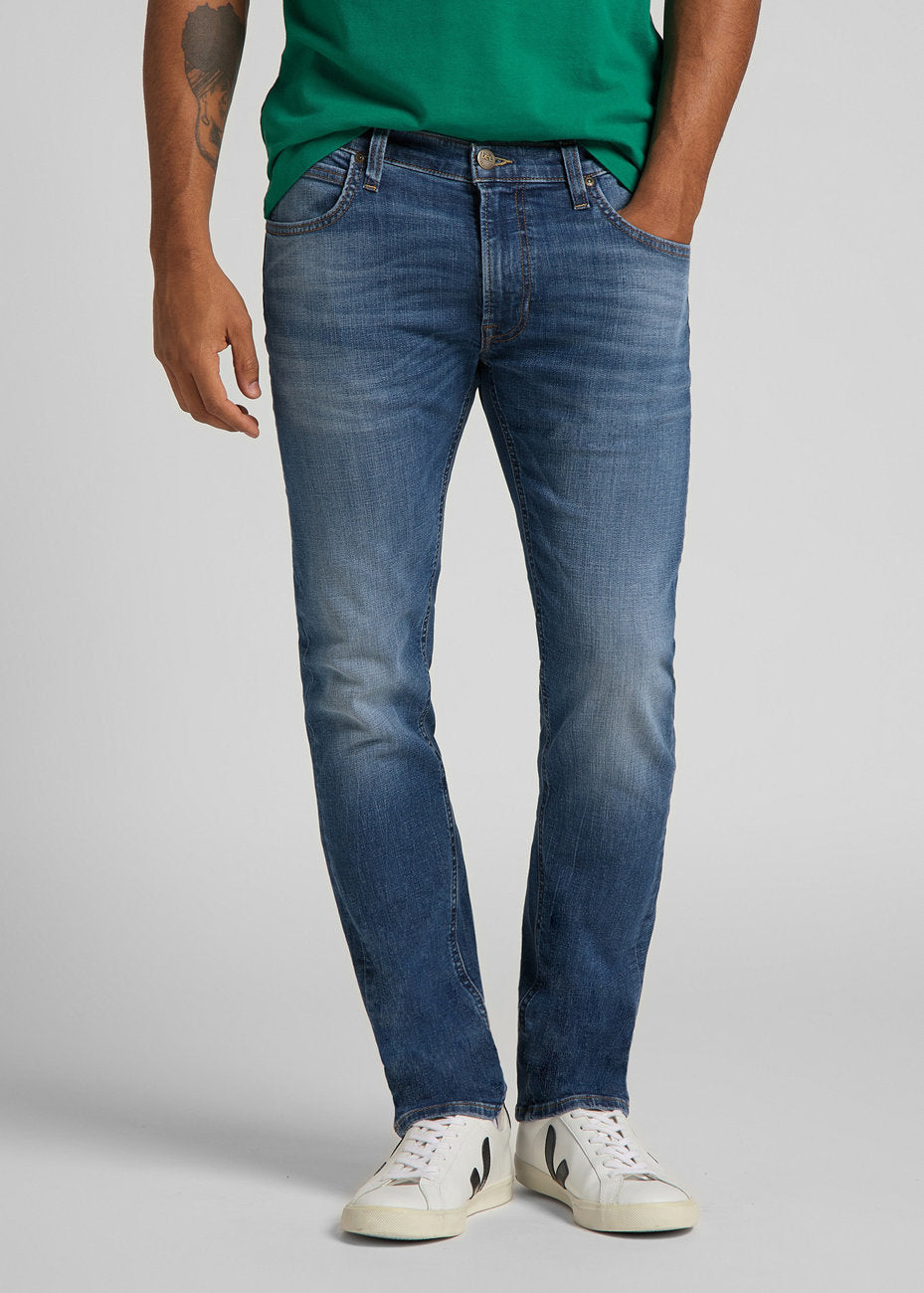 LEE DAREN ZIP FLY MĘSKIE SPODNIE JEANSOWE MIDVISUALCODY L707NLQN 112118294