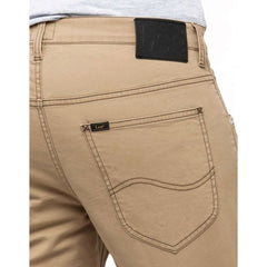 LEE DAREN ZIP FLY MĘSKIE SPODNIE MATERIAŁOWE LEAD GREY L707SC30 112118426