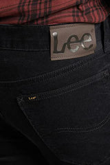 LEE DAREN ZIP FLY MĘSKIE SPODNIE SZTRUKSOWE BLACK L707RL01 112140700