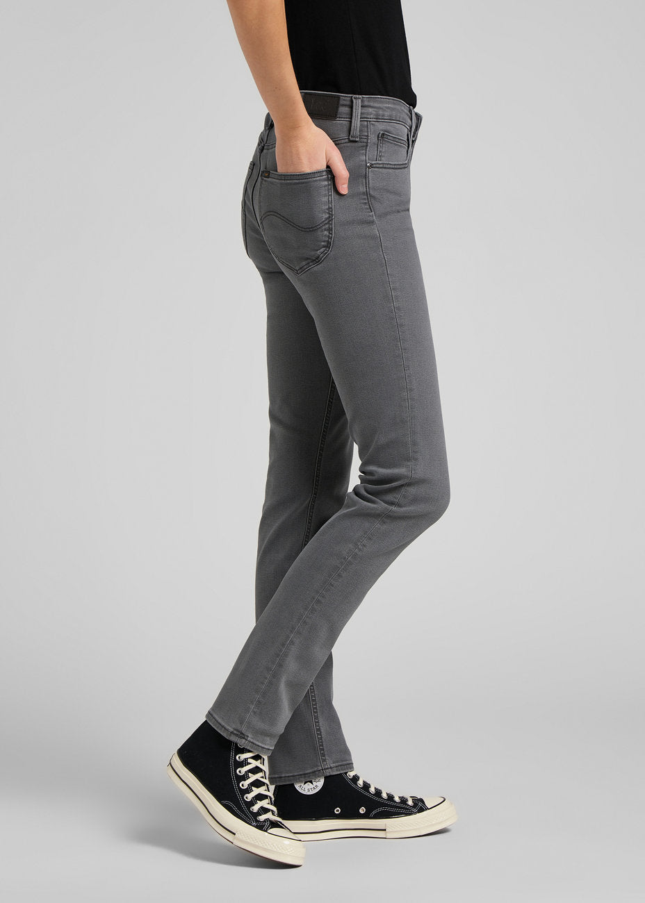 LEE ELLY DAMSKIE SPODNIE JEANSOWE GREY RYLEE L305PJOD 112145002