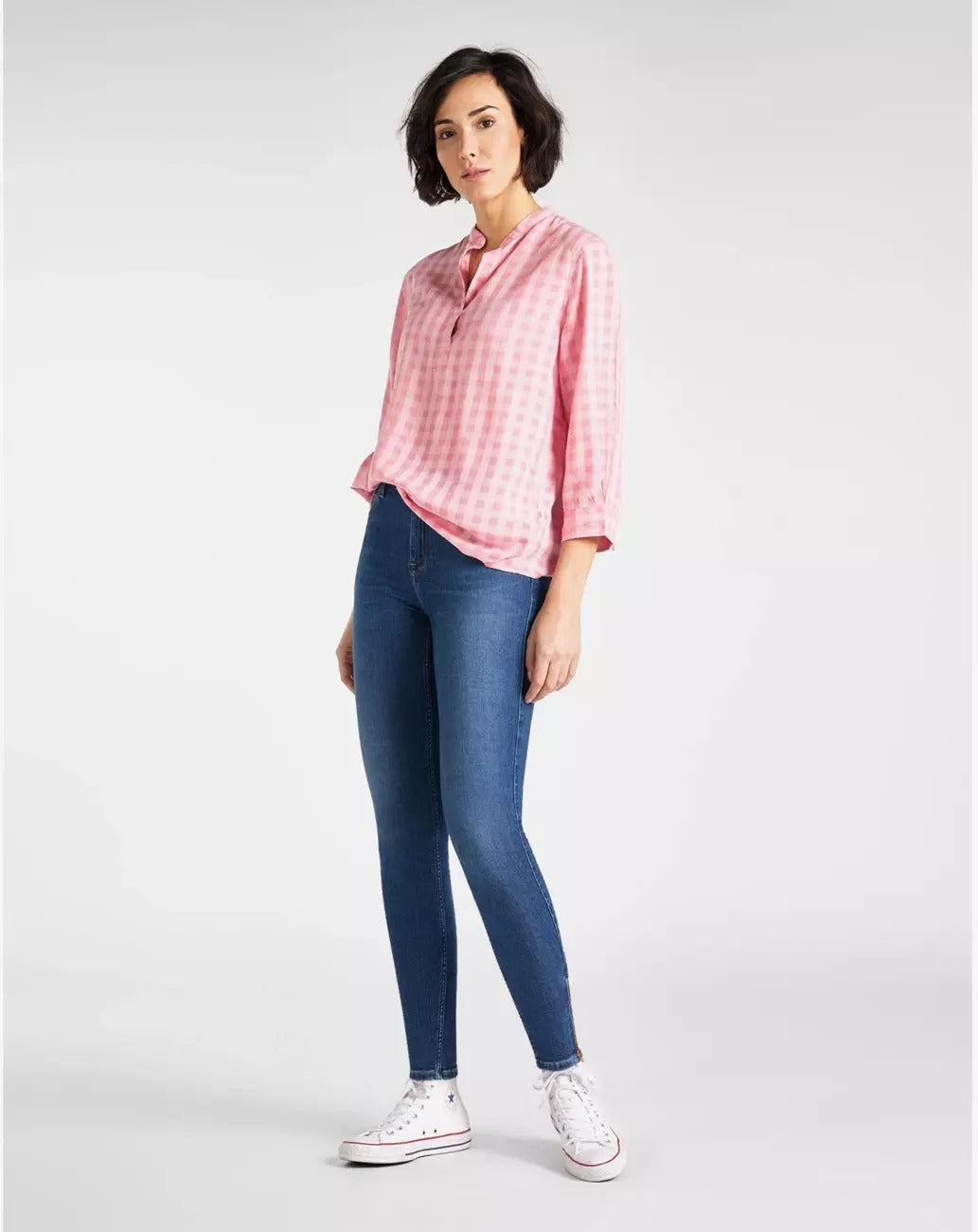 LEE ESSENTIAL BLOUSE DAMSKA BLUZKA LA PINK L45VHTNL 112110611