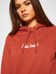 Damska Bluza Lee Essential Hoodie Z Kapturem Red Ochre L53WTXOE 112112593