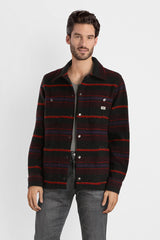 LEE FILLED LEE TEE MĘSKA KURTKA PRZEJŚCIOWA LOGO AUBERGINE L67KVRKA 112116889
