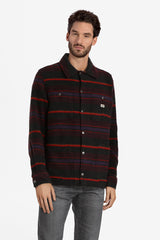 LEE FILLED LEE TEE MĘSKA KURTKA PRZEJŚCIOWA LOGO AUBERGINE L67KVRKA 112116889