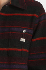 LEE FILLED LEE TEE MĘSKA KURTKA PRZEJŚCIOWA LOGO AUBERGINE L67KVRKA 112116889