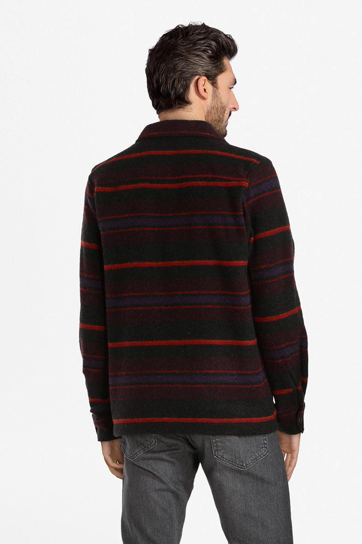LEE FILLED LEE TEE MĘSKA KURTKA PRZEJŚCIOWA LOGO AUBERGINE L67KVRKA 112116889