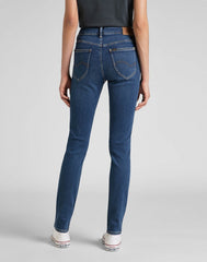 LEE FOREVERFIT DAMSKIE SPODNIE JEANSOWE JEANSY DARK SUBTLE WORN L32SOVPE 112318860
