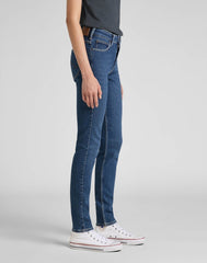 LEE FOREVERFIT DAMSKIE SPODNIE JEANSOWE JEANSY DARK SUBTLE WORN L32SOVPE 112318860