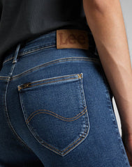 LEE FOREVERFIT DAMSKIE SPODNIE JEANSOWE JEANSY DARK SUBTLE WORN L32SOVPE 112318860