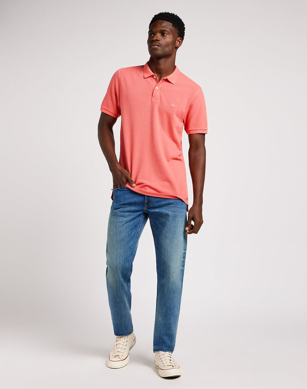 Koszulka Polo Męska Lee Garment Dye Polo LM59015640
