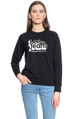LEE GRAPHIC CREW SWS DAMSKA BLUZA KLASYCZNA BLACK L53TTX01 112112530