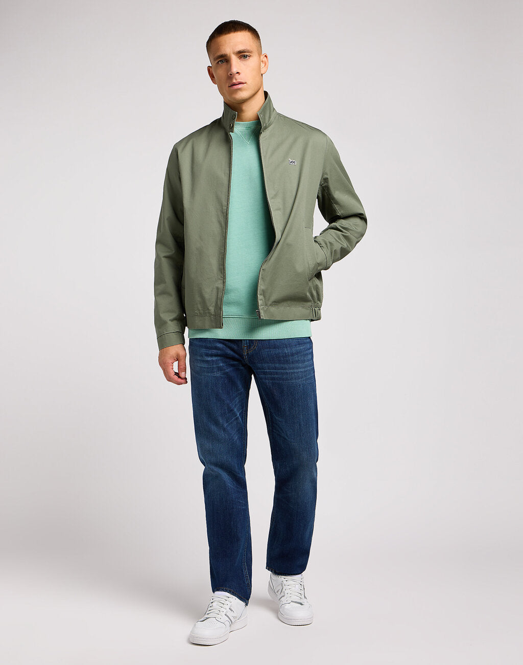 Lee Harrington Jacket Męska Kurtka Przejściowa Elegancka Olive Grove 112349949 L86v045022