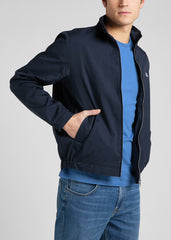 LEE HARRINGTON JACKET MĘSKA KURTKA PRZEJŚCIOWA LOGO NAVY L86VPB35 112145635