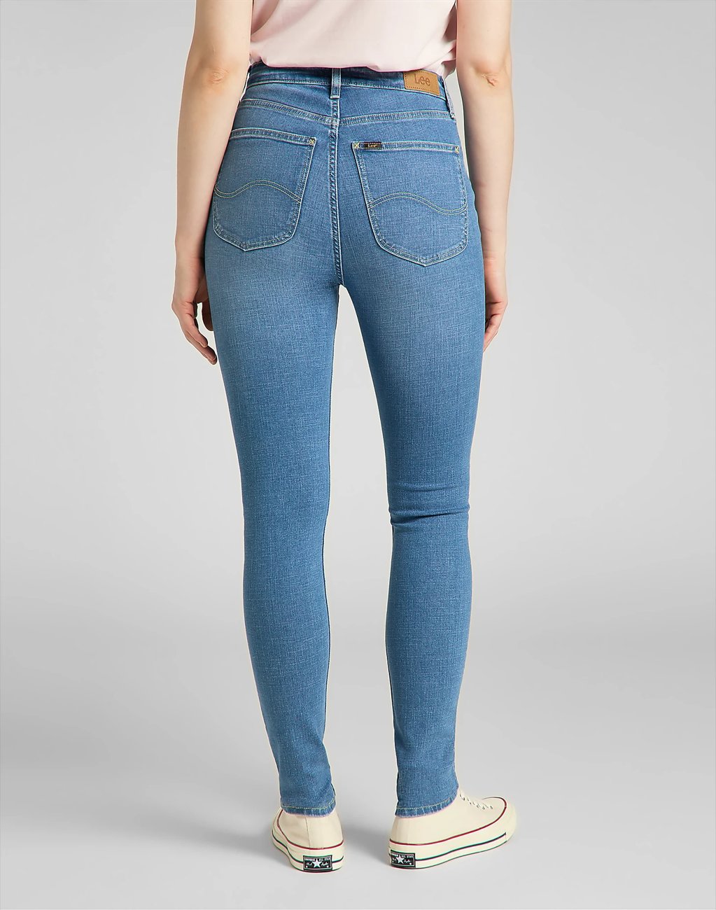 LEE IVY DAMSKIE SPODNIE JEANSOWE LIGHT DARYL L32EPQQP 112139918
