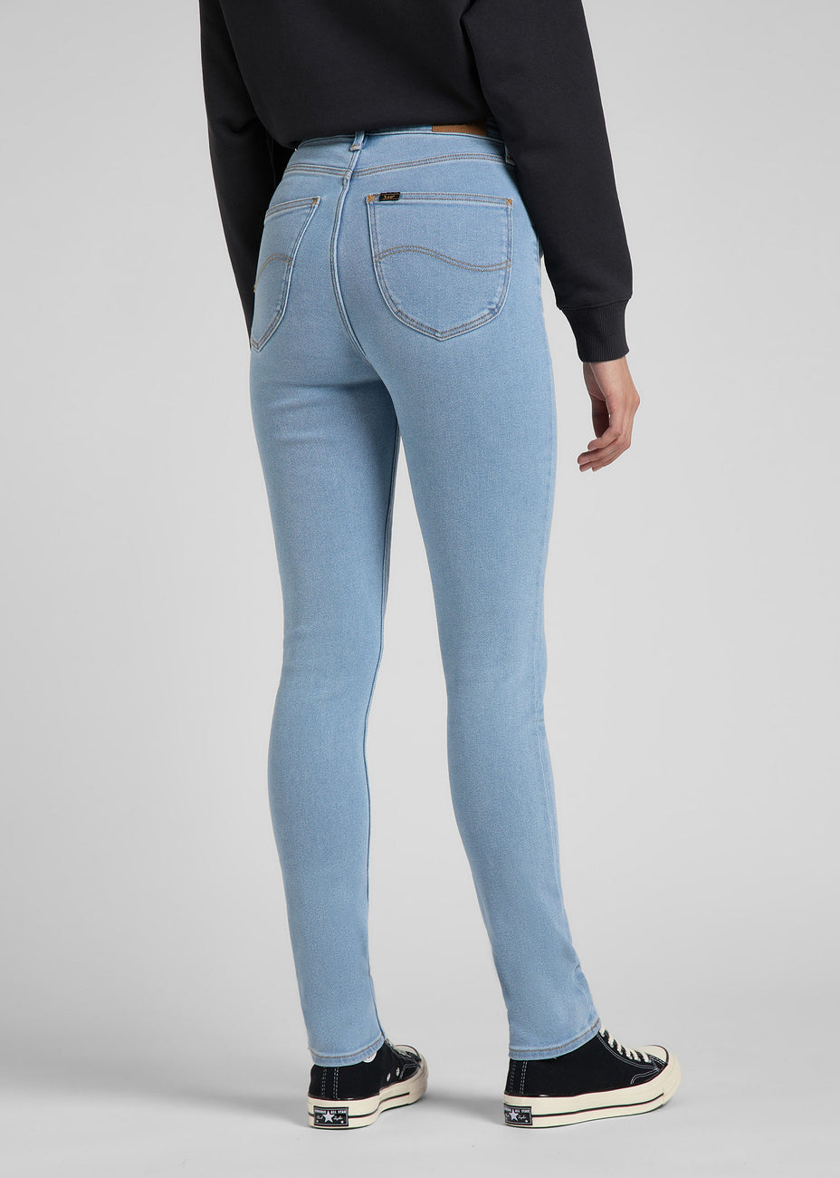 Lee Ivy Damskie Spodnie Jeansowe Light Ruby L32ETVZB 112145047