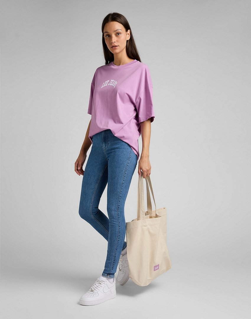 Lee Ivy Damskie Spodnie Jeansowe Light Wash L32EFAMR 112320158