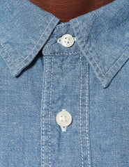 LEE LEESURE SHIRT MĘSKIE KOSZULE JEANSOWE INDIGO L66NMWDK 112140570
