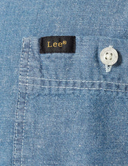 LEE LEESURE SHIRT MĘSKIE KOSZULE JEANSOWE INDIGO L66NMWDK 112140570