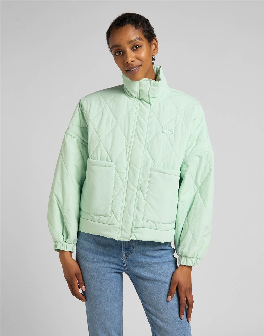 LEE LIGHT LAYER JACKET DAMSKA KURTKA SEAGLASS L55FEW40 112320652