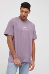 LEE LOGO LOOSE TEE WASHED PURPLE L69NFQTZ 112144375
