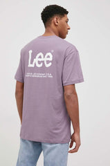 LEE LOGO LOOSE TEE WASHED PURPLE L69NFQTZ 112144375